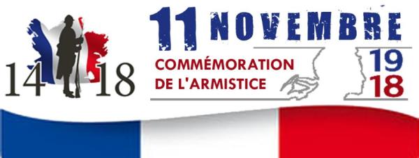 bandeau drapeau français, commémorations 11 novembre